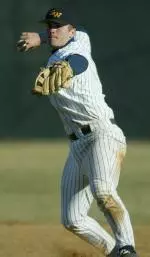 Senior Geoff Milsom and the rest of the Colonials will play Richmond in the A-10 Tournament Thursday.