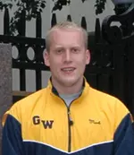 Senior Mark Adam won the 200-yd breastroke in his final home meet.