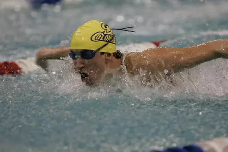 Sophomore David Zenk hopes to repeat as A-10 Swimmer of the Year