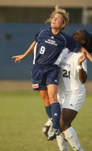 Nicole Trickett provided the game-winning goal in overtime against Richmond