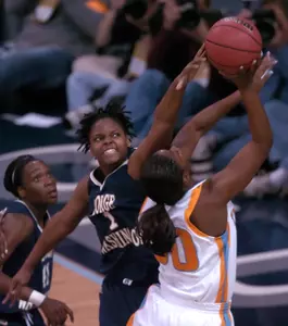 Sophomore Jessica Adair picked up her first A-10 Player of the Week award on Monday.