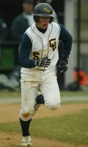 Shortstop Michael Parker hit his first home run as a Colonial on Wednesday.