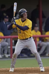 Second baseman Mickey Shupin drove in two runs with his first career home run Saturday.