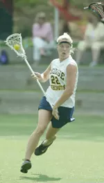 Colleen Schmidt led the Colonials with three goals Saturday at Towson.