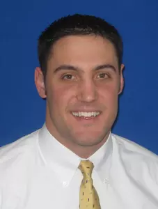 Red-shirt freshman Andrew Haberern scored the Colonials' lone run in Tuesday's loss.