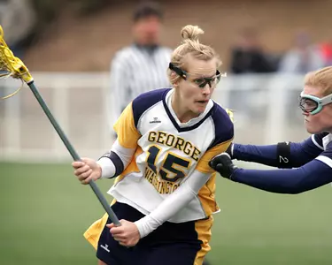 Laura Hostetler led the Colonials with four goals Friday at St. Bonaventure.