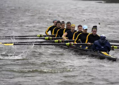 The GW Women's Rowing team closed out the season last weekend at the Eastern Sprints.