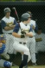 Senior Matt Owen's connected for his fifth home run in Wednesday's loss.