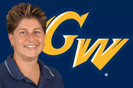 Kim Staehle is the new head coach for GW Softball.
