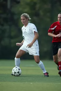 Junior Nicole Trickett and the GW women's soccer team dropped a 3-0 decision at Georgetown on Sunday.
