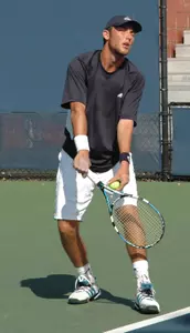 Senior Mustafa Gencsoy won the A-Flight Singles championship