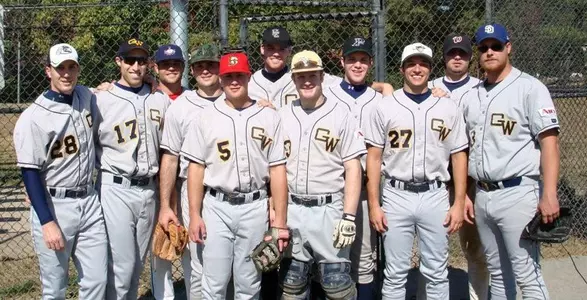 Participating alumni were (l-r) Matt Owens '06, Brad Rosenblat '05, Josh Wilkie '06 Geoff Milsom '05, Michael Parker '07, Derek Haese '07, Whitey Wallace '07, Dan Sullivan '06, Mickey Shupin '06, Nate CasaGrande '05 and Greg Conden '03.
