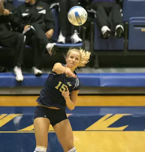 Janine Brown pounded her career-high 31 kills Thursday at Morgan State.