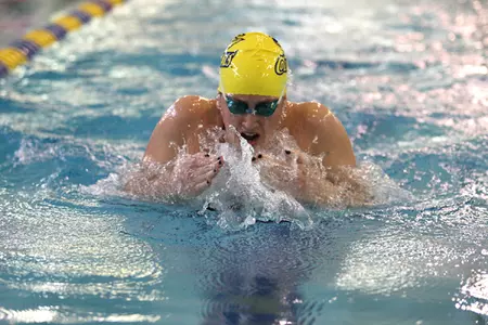 Ariana Berdini and the Colonials placed well in the breaststroke events