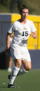 Jillian Morgan has been named to the Atlantic 10 Women's Soccer All-Rookie Team
