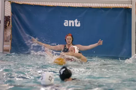 GW's women's water polo team beat Iona 8-7 in overtime for its first win of 2007.