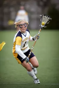 Senior Kristina Harvey had two goals and an assist to help GW defeat Davidson 11-9 on the road on Thursday.