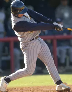Freshman Curtis Eward extended his hit streak to nine games with two hits on Saturday against Fordham