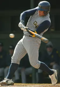 Junior Charlie Kruer had two home runs and five RBI Sunday against Charlotte