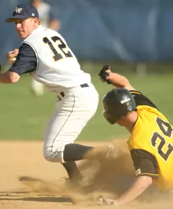 Freshman Tom Zebroski had the first four-hit game of his career Sunday at Dayton