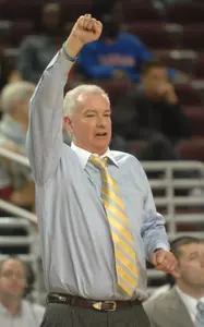 GW women's basketball head coach Joe McKeown