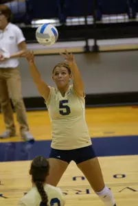 Setter Jess Buche, who recorded 28 assists and 10 digs for a double-double against South Carolina Saturday, was named to the All-Tournament Team.