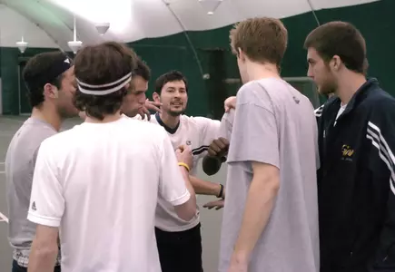 GW men's tennis competed at the Georgetown Classic over the weekend