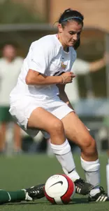 Erica Wright recorded the game-winner in the 105th minute at American on Tuesday