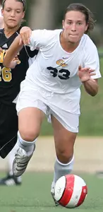 Freshman Kristen Slack was named to the Soccer America Women's Team of the Week