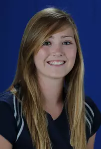 Alyssa Valentine was named A-10 Rookie of the Week for the third time this season Monday.