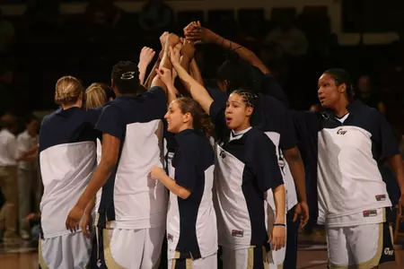 GW women's basketball hosts DT3 in an exhibition at Charles E. Smith Center Wednesday, Nov. 5, at 7:30 pm.