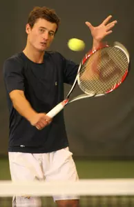 Freshman Yan Levinski improved to 5-0 this season