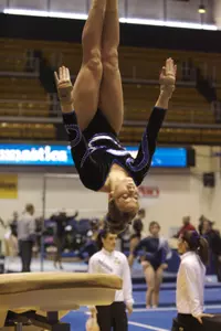 Kristen Simpson vaulted her way to earn EAGL Specialist of the Week