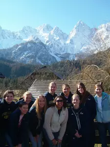 GW Volleyball in Italy.