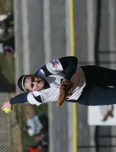 Amanda Gabriel matched her career-high with 12 strikeouts in game two, and pitched a two-hit shutout in the opener