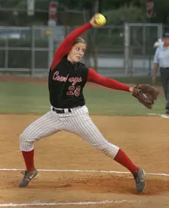 Kara Clauss has signed a National Letter of Intent to play softball for the Colonials in 2009. Photo courtesy of The Miami Herald.