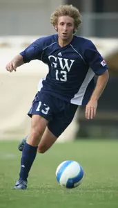 Junior Andy Stadler totaled three goals, including two in Sunday's 8-0 rout of Howard, to earn DC College Cup MVP honors and help GW win the Craig Tartasky Trophy for the second straight year.