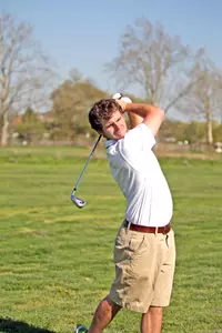 Cole Turner was the low Colonial at Rehoboth Beach Monday.