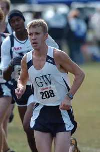 Senior Collin Stevenson led the way for the Colonials at the Navy Invite
