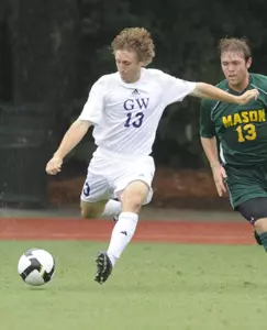 Junior Andy Stadler's half-volley blast in the 54th minute propelled GW to a 1-0 victory at Navy Tuesday night.
