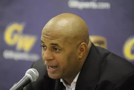 GW head coach Mike Bozeman goes for his second A-10 victory and first road win at Fordham Saturday at 1:00 pm.