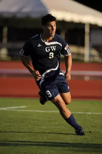 Senior Erick Perez-Segnini equalized in the 59th minute in GW's 2-1 league loss to Dayton Sunday.