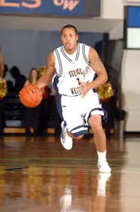 Travis King scored eight points at Harvard Wednesday.