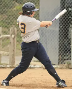 Sophomore Katie Terrazas drew a walk off of the Tarheels.