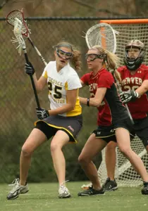 Junior Taylor Donohue's six goals equaled the second-most in a game in school history, but it wasn't enough as GW fell to Ohio State, 14-9, Sunday.