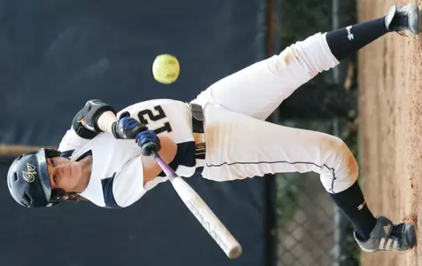 Senior Tori Sensi went two-for-four in game two against UMBC.