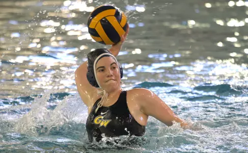 Senior Amy Moren had two goals and an assist, but No. 20 Maryland beat GW, 9-6, in CWPA Southern Division action at Smith Center Pool Thursday night.