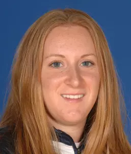 Meg Tyner was able to win one set over her Richmond opponent.