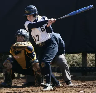 Senior Carrie Higdon hit her fourth career home run against Virginia.