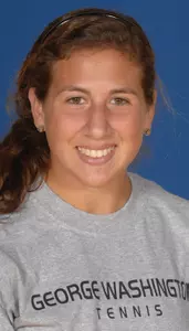 Jennifer Hirsh and doubles partner Meg Tyner earned the only doubles victory over Delaware.